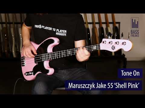 Maruszczyk Jake 55 'Shell Pink' Live Demo - BassFreaks.net