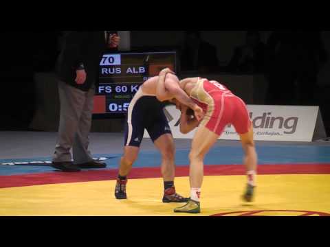 EM FINAL 211 DORTMUND FS 60 KG SAT (RUS) - PRIZRENI (ALB) TEIL 1