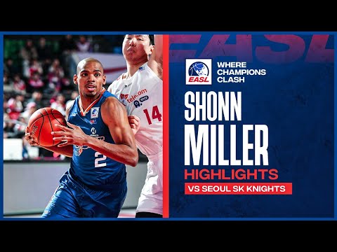 Game Highlights: Meralco Bolts' Shonn Miller 23 Points vs. Seoul SK Knights