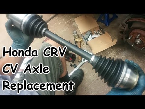 CV Axle Replacement - Passenger Side: Honda CRV 2002 - 2006
