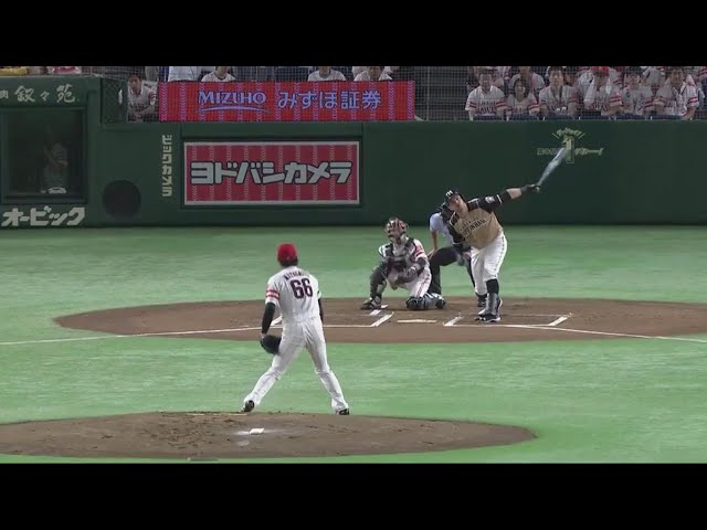 【1回表】今シーズン東京ドームで7本目!! ファイターズ・レアードの先制アーチ!! 2017/7/31 H-F