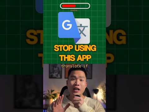 Best translation app. Imagine if Google translate, Duolingo, and grammarly had a baby. #travelapp