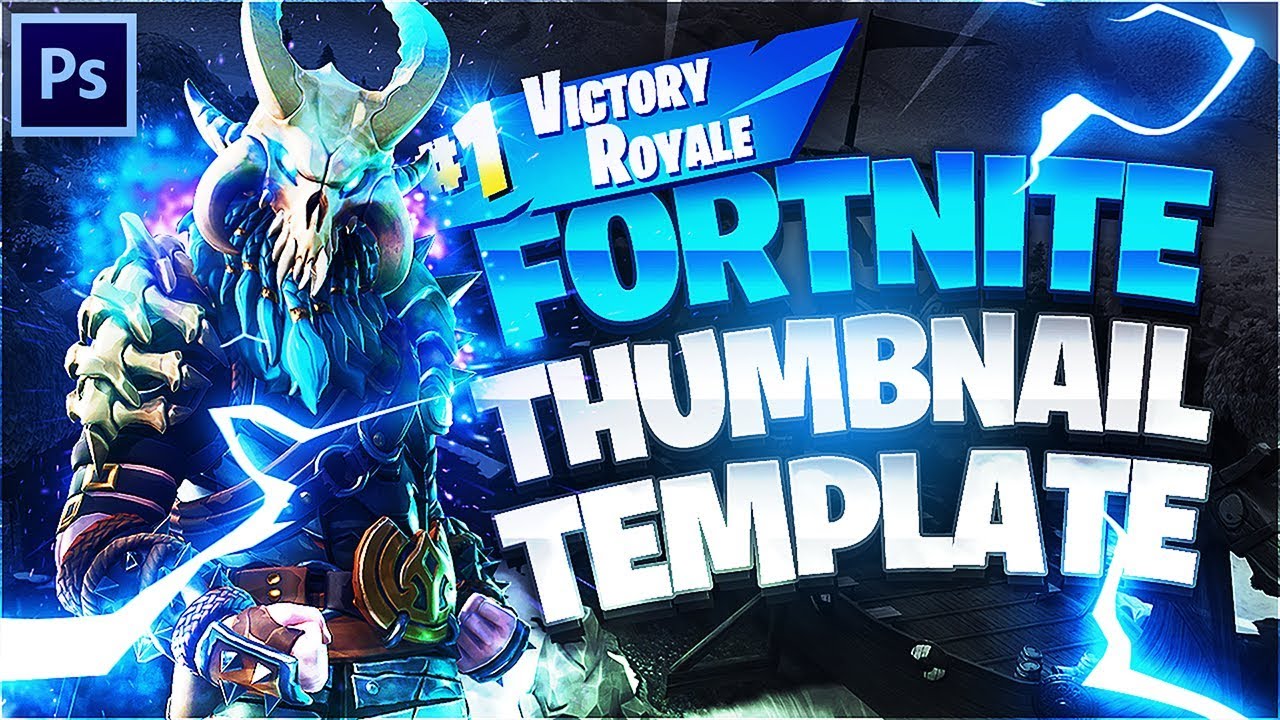 YouTube / Twitch Thumbnail  template
