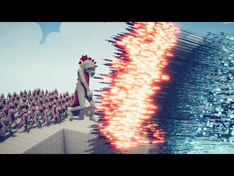 100x GODZILLA+GIANT vs EVERY GOD🏹 100个哥斯拉大战1个神兵种｜Totally Accurate Battle Simulator｜全面战争模拟器｜4K