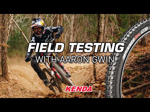 Kenda Pinner - Testing with Aaron Gwin