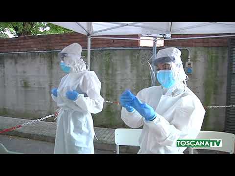 2020-08-25 TOSCANA - TAMPONI SU BASE VOLONTARIA IN PORTI E STAZIONI