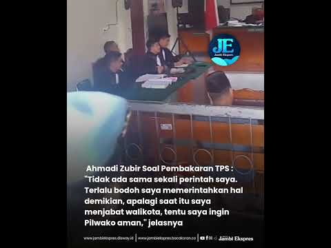 MANGKIR TIGA KALI AHMADI ZUBIR DATANG KE PERSIDANGAN