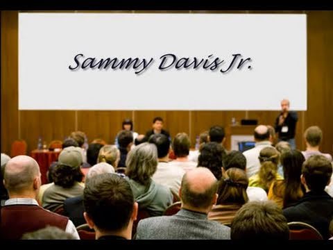 Sammy Davis - Lost of vision in one eye