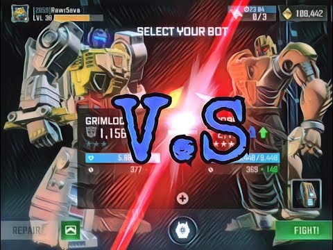 Transformers Forged to Fight - Grimlock VS Dinobot