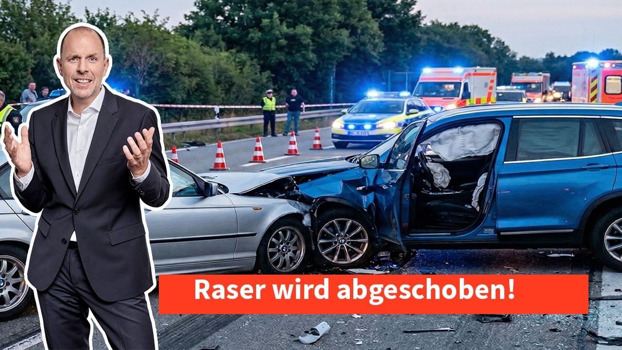 9 Jahre Mord-Haft + Abschiebung! Raser von Heilbronn – ist das gerecht?| Anwalt Christian Solmecke