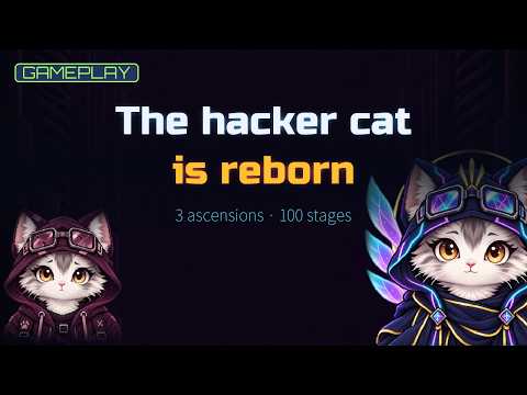 Hacker Cat: Idle Action RPG video thumbnail