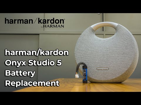 harman/kardon Onyx Studio 5 Onyx Studio 6 Speaker Battery replacement tutorial CS-HKE500SL