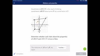 Khan Academy Tutorial: dilations and properties