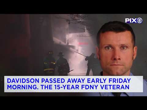 Thousands attend FDNY firefighter Lt. Michael Davidson's funeral