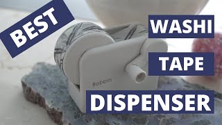 Best Washi Tape Dispenser and Cutter (Kokuyo Bobbin)