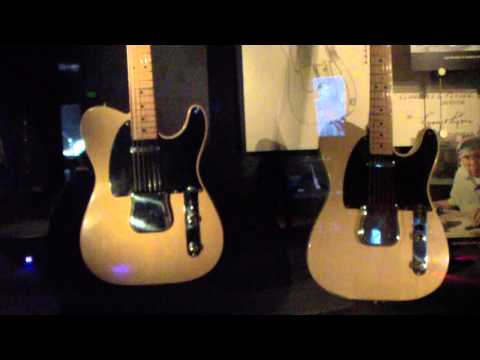 1953 Fender Telecaster and 1950 Broadcaster