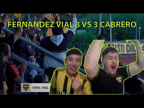 REACCION FERNANDEZ VIAL VS CABRERO OCTAGONAL BIOBIO (2026) 3-3 PARTIDO DE VUELTA - MEJORES MOMENTOS