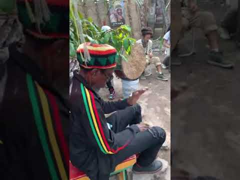 H.I.M. Emperor Haile Selassie I earthday at Ibo Spice Portal - Rastafari Nyahbinghi Drumming
