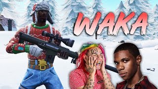 Fortnite Montage - &quot;WAKA&quot; (6IX9INE &amp; A Boogie)