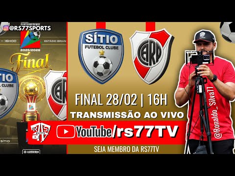 SÍTIO X RIVER | FINAL DO CAMPEONATO CANTANHEDENSE DE FUTEBOL 25/26