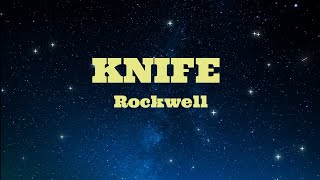 Download lagu KNIFE - Rockwell (HD KARAOKE) mp3