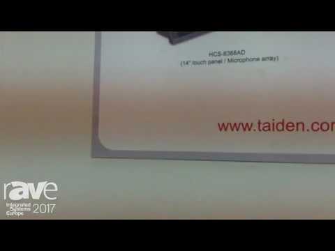 ISE 2017: Media Vision Talks About Paperless Multimedia Conference System