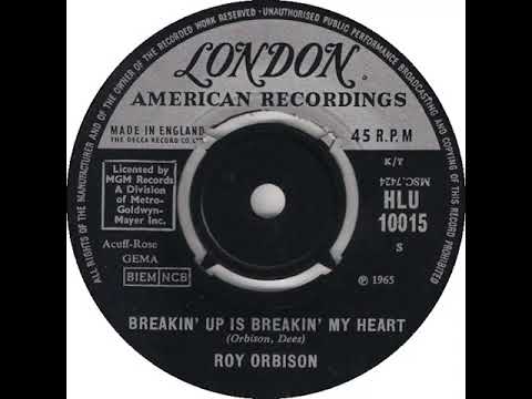 UK New Entry 1966 (24) Roy Orbison - Breakin' Up Is Breakin' My Heart
