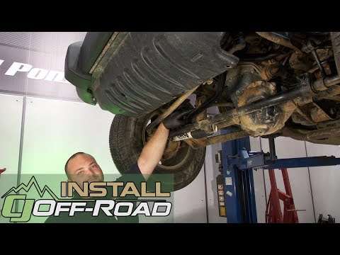 Jeep Wrangler JK ReadyLIFT Track Bar Front Adjustable Heavy Duty 2007-2018 Installation