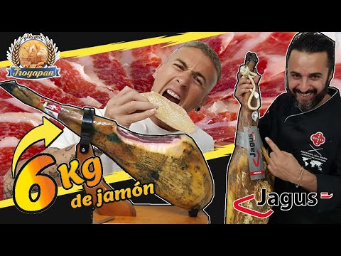 ME ENFRENTO A UN JAMON DE +6KG IVANFOOD vs CORTADOR PROFESIONAL * RETO IMPOSIBLE ??