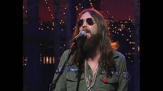 Black Crowes - Chris + Rich Robinson - Wiser Time - live Letterman