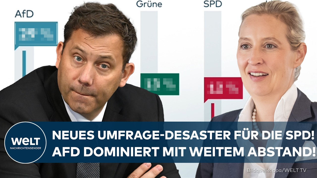 UMFRAGE-HAMMER: Der SPD laufen die Wähler immer mehr davon! AfD dominiert weiter mit großem Abstand!