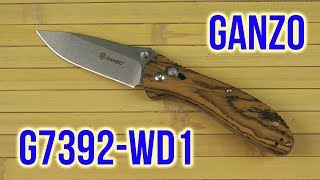 Ganzo G7392-WD1 - відео 1