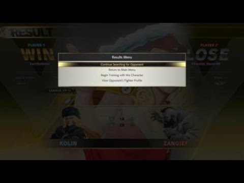 SFV - Kolin vs Gief LIKE I NEVA LEF!  (COMMENTARY)