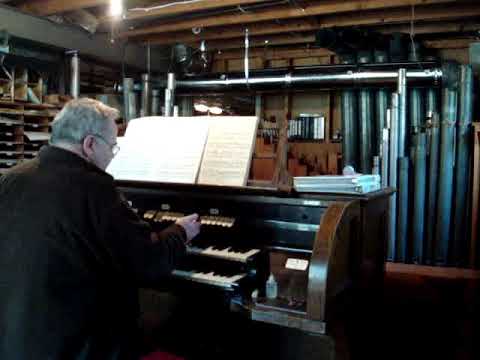 Kilgen Opus 5103 3 Rank Unit Pipe Organ,  Demonstration by the Former Owner