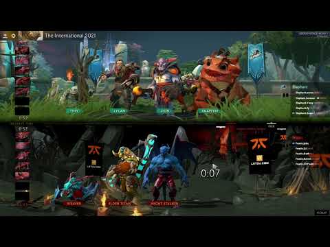 [EN] Elephant vs Fnatic - Dota 2 The International 2021 - Group Stage Day 1