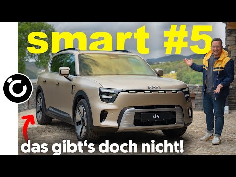 smart #5 First impression - better than any Mercedes, Porsche and co.?