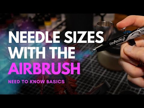 Needle Sizes With The Airbrush