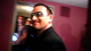 Bono @ Make Poverty History Melbourne 2006 Backstage