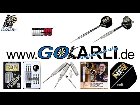 one80 Steel Dart Ron Meulenkamp Revolution R2 2,35 mm Point 90% Tungsten Steeltip Steeldart 2022