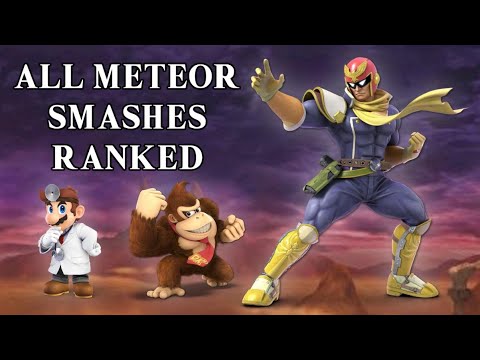 Ranking ALL 120 Spikes & Meteor Smashes In Super Smash Bros Ultimate