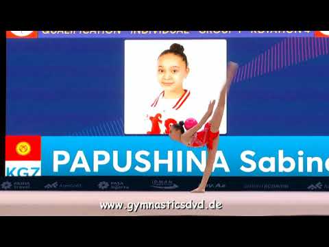 Sabina Papushina (KGZ) - Junior Team 29 - AGF Junior Trophy Baku 2018