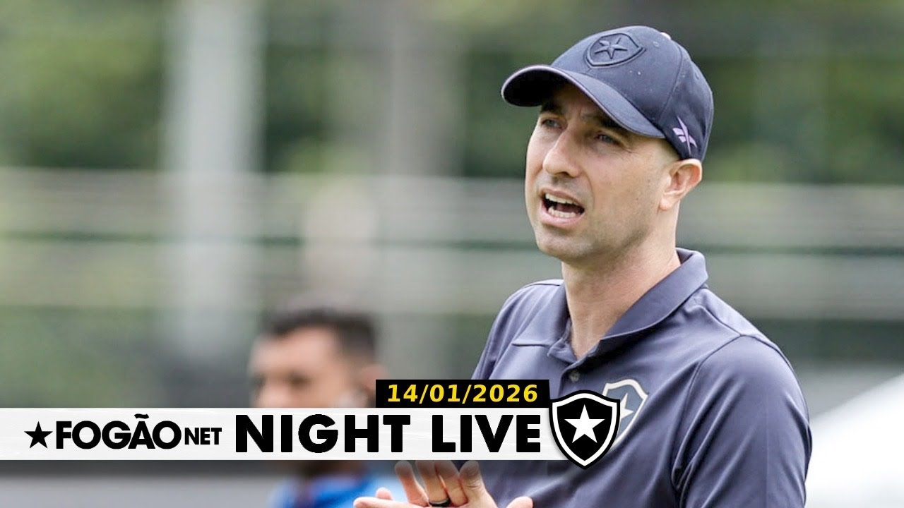 NIGHT LIVE | Com qual time o Botafogo vai para a estreia no Campeonato Carioca 2026?