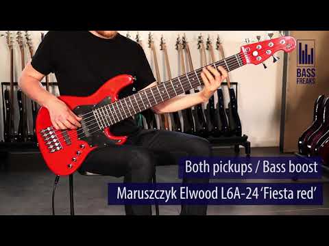 Marusczyk Elwood L6A-24 Live Demo - BassFreaks.net