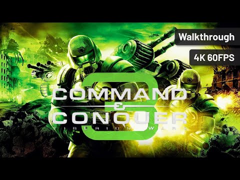 Command & Conquer 3: Tiberium Wars┆Full Walkthrough┆No Commentary┆4K60FPS