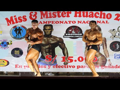CLASSIC PHYSIQUE SENIOR 1.80 m. – MISS & MISTER HUACHO 2022