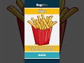 fries - long, thin pieces of cooked... video thumbnail