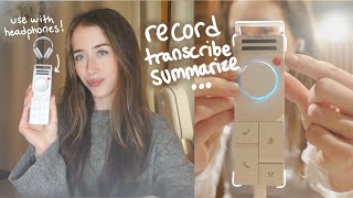 Testing The World's FIRST AI Recorder Supporting Bluetooth Earphones!