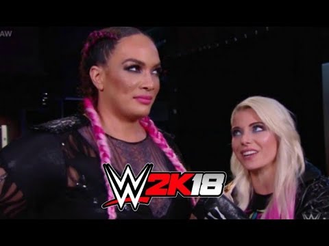 WWE 2K18 : Nia Jax vs Alexa Bliss Feud #3 | Custom Story