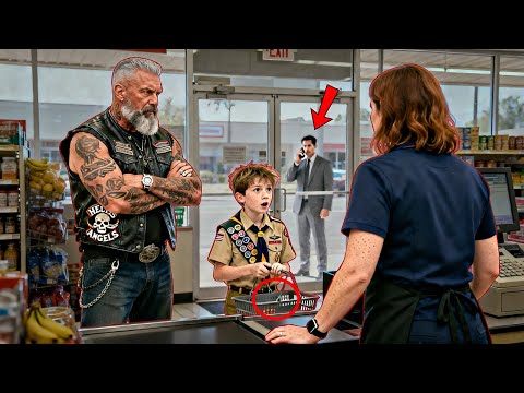 Boy's Grocery List Spelled HELP — What Biker Found 6 Hours Later Changed Everything...