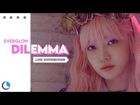 How would EVERGLOW sing DILEMMA by APINK ( Line Distribution )